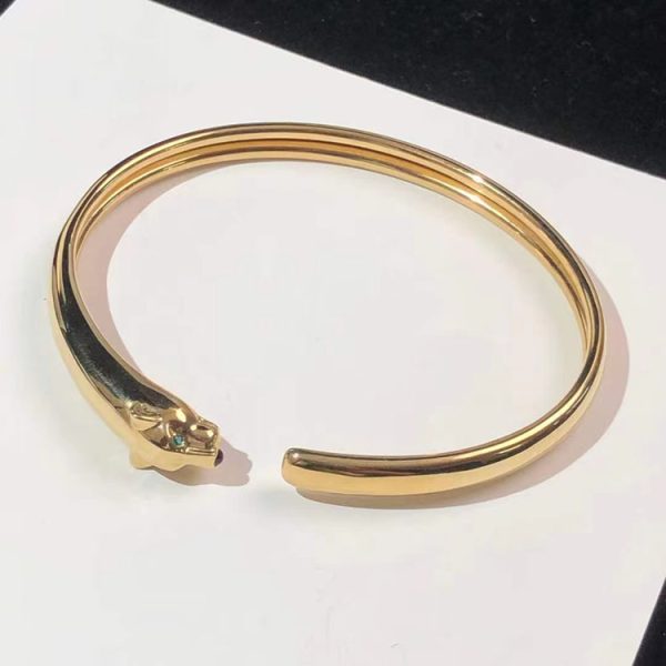 Panthere De Cartier Bracelet 18K Gold Custom (2)