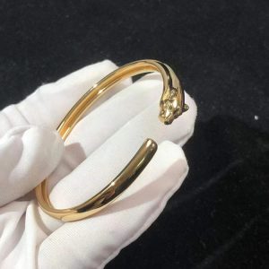 Panthere De Cartier Bracelet 18K Gold Custom (2)