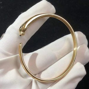 Panthere De Cartier Bracelet 18K Gold Custom (2)