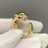 Panthère De Cartier Ring Custom Natural Agate 18K Gold (2)