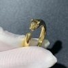 Panthère De Cartier Ring Custom Natural Gemstones 18K Gold (2)