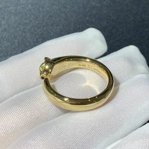 Panthère De Cartier Ring Custom Natural Gemstones 18K Gold (2)