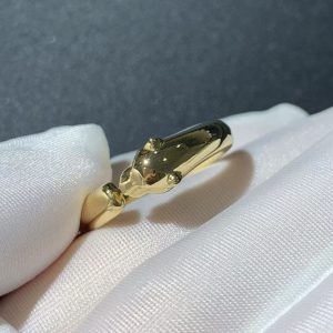 Panthère De Cartier Ring Custom Natural Gemstones 18K Gold (2)