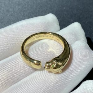 Panthère De Cartier Ring Custom Natural Gemstones 18K Gold (2)