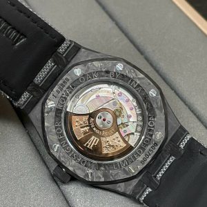 Replica Audemars Piguet Watch Royal Oak 15400 Full Carbon Nylon Strap 41mm