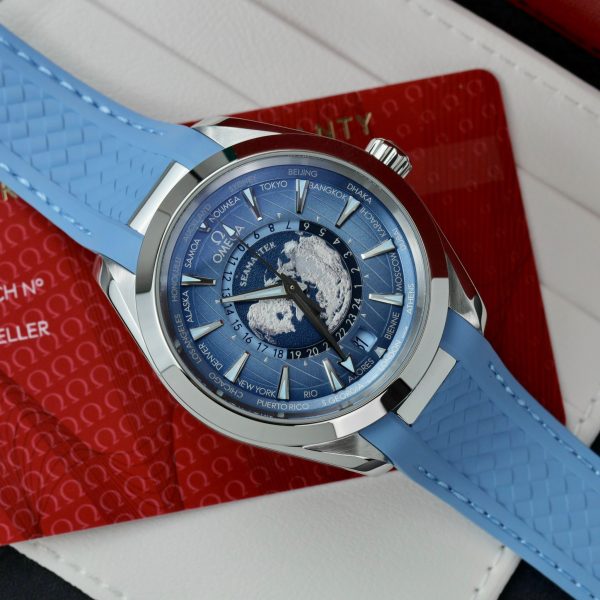 Replica Omega Watch Seamaster AquaTerra Summer Blue VS Factory 41mm (1)