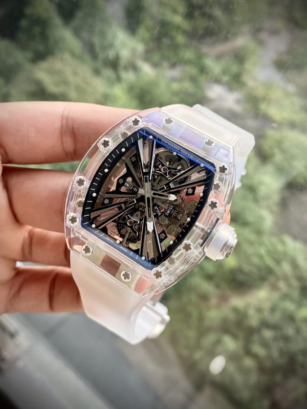 Richard Mille RM12-01 Tourbillon Sapphire Best Replica Watch 44mm