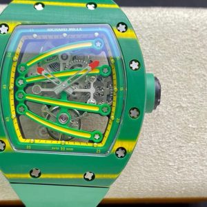 Richard Mille RM59-01 Yohan Blake Tourbillon Carbon Best Replica 43x50mm (1)