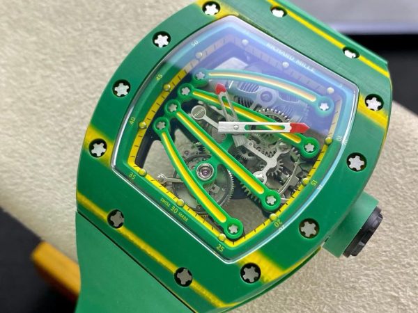 Richard Mille RM59-01 Yohan Blake Tourbillon Carbon Best Replica 43x50mm (1)