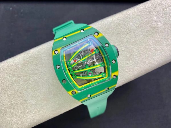 Richard Mille RM59-01 Yohan Blake Tourbillon Carbon Best Replica 43x50mm (1)