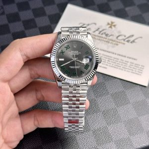 Rolex Replica Watches Datejust 126334 Wimbledon Dial VSF 41mm