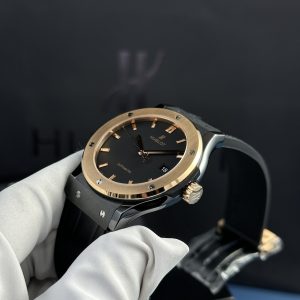 Hublot Classic Fusion Black Ceramic Demi King Gold Movement SW300 JJZ 42mm (5)