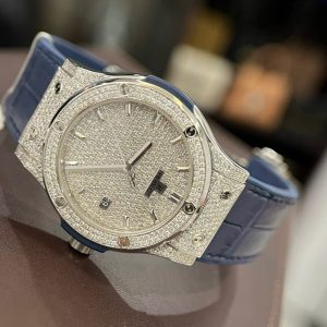 Hublot Classic Fusion Customs Natural Diamonds Best Replica (9)