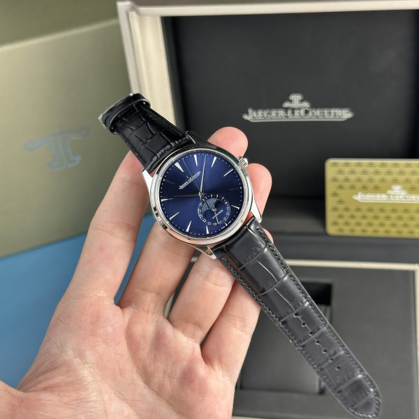 Jaeger Lecoultre Master Ultrathin Moon Blue Dial Best Replica Watch 39mm (3)