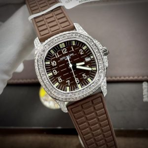 Patek Philippe Customs Moissanite Diamonds Aquanaut 5067 (1)