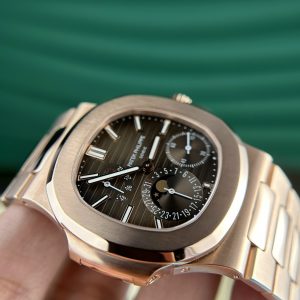 Patek Philippe Nautilus 5712R Customs Dial Movement 18K Gold Wrapped 40mm (8)