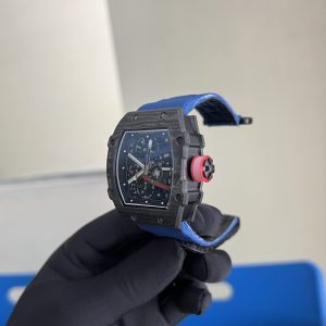 Richard Mille Replica Watches RM67-02 Carbon Blue Strap 39x48mm