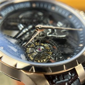 Roger Dubuis Replica Watch Excalibur Skeleton RDDBEX0393 BBR 42mm (12)