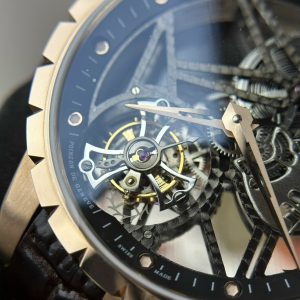 Roger Dubuis Replica Watch Excalibur Skeleton RDDBEX0393 BBR 42mm (12)