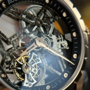 Roger Dubuis Replica Watch Excalibur Skeleton RDDBEX0393 BBR 42mm (12)