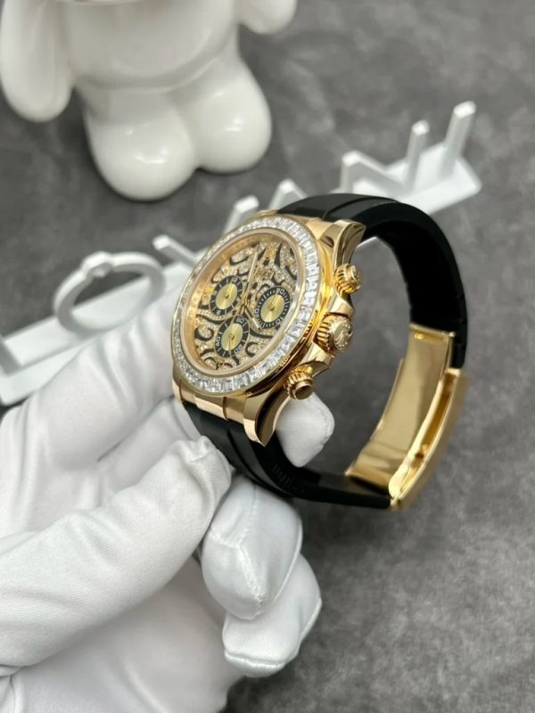 Rolex Cosmograph Daytona 116588TBR Solid Gold Diamonds 40mm (7)