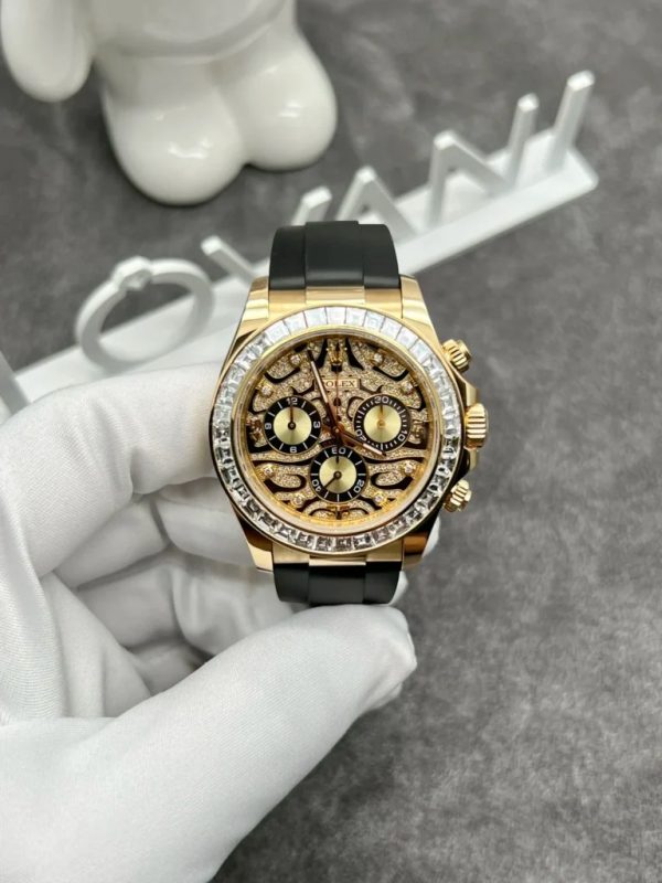 Rolex Cosmograph Daytona 116588TBR Solid Gold Diamonds 40mm (7)