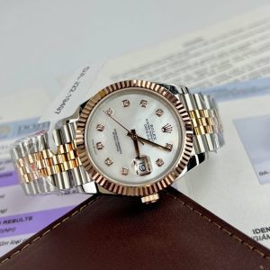 Rolex DateJust Rose Gold Wrapped MOP Dial GM Factory 36mm (1)