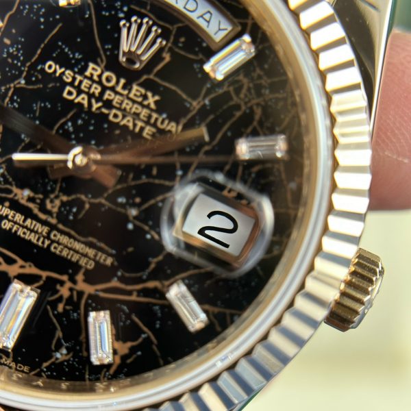 Rolex Day-Date 228235 Gold Wrapped Best Replica 178 Gram GM Factory 40mm (1)