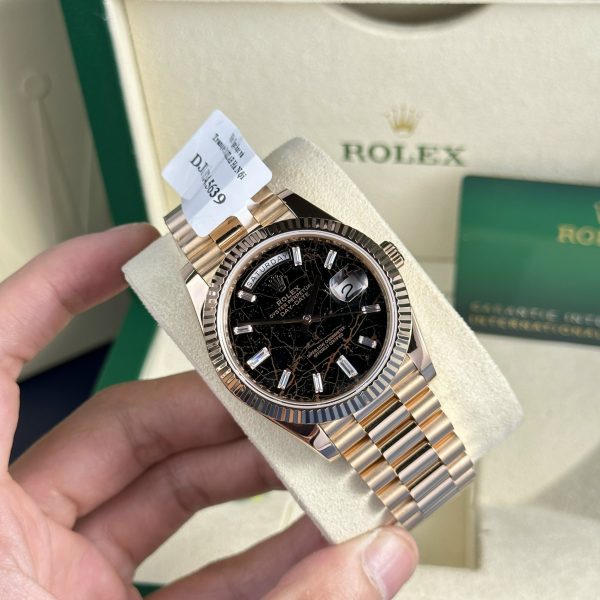 Rolex Day-Date 228235 Gold Wrapped Best Replica 178 Gram GM Factory 40mm (6)