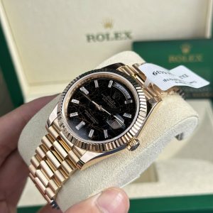 Rolex Day-Date 228235 Gold Wrapped Best Replica 178 Gram GM Factory 40mm (7)