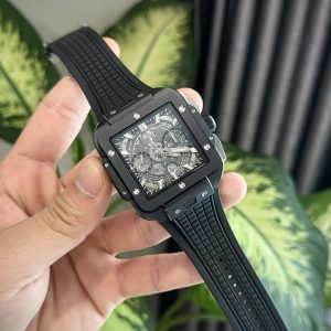 Hublot Square Bang Unico Black Ceramic Best Replica BBF Factory 42mm (6)