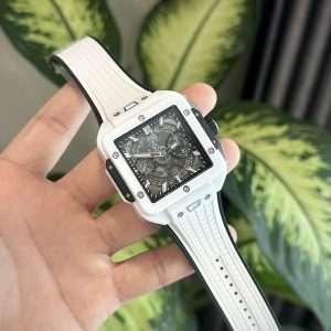 Hublot Square Bang Unico White Ceramic Best Replica BBF Factory 42mm