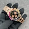 Rolex Daytona Rainbow Real Gold Diamonds & Gemstones Natural