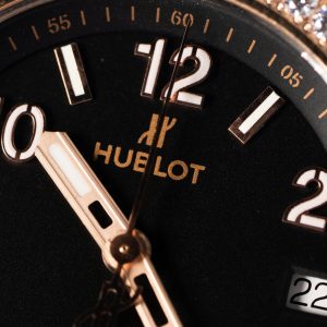 Hublot Big Bang One Click King Gold Replica Watch Black Dial 39mm (2)