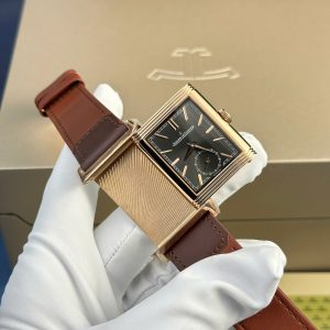 Jaeger LeCoultre Master Reverso Best Replica Watch Leather Strap MG Factory 30x40mm (2)