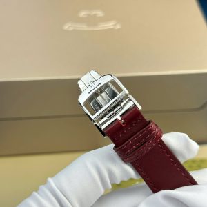 Jaeger LeCoultre Master Reverso Rep 11 Watch Plum Red Dial MG Factory 30x40mm (2)