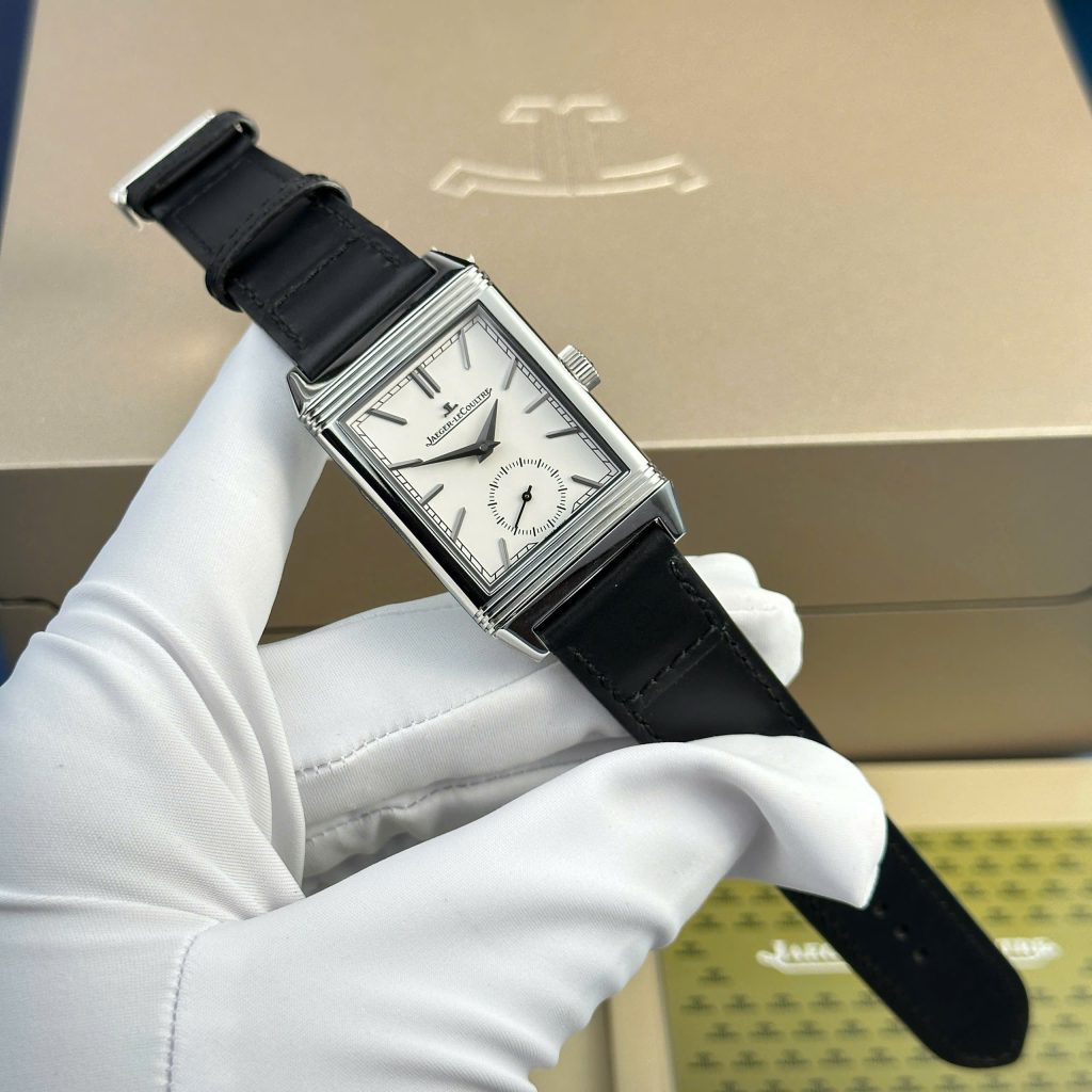 Jaeger LeCoultre Master Reverso Replica 11 Watch White Dial MG Factory 30x40mm (2)