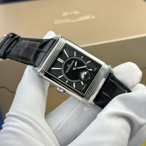 Jaeger LeCoultre Replica 11 Watch Master Reverso 2 Sides Black And White MGF 30x40mm (2)