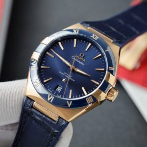 Omega Constellation Blue Best Replica Watch VS Factory 41mm (10)