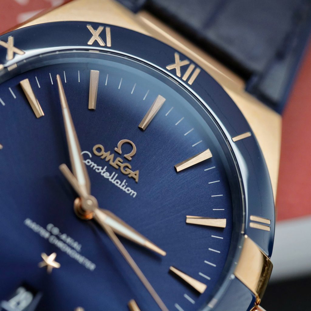 Omega Constellation Blue Best Replica Watch VS Factory 41mm (10)