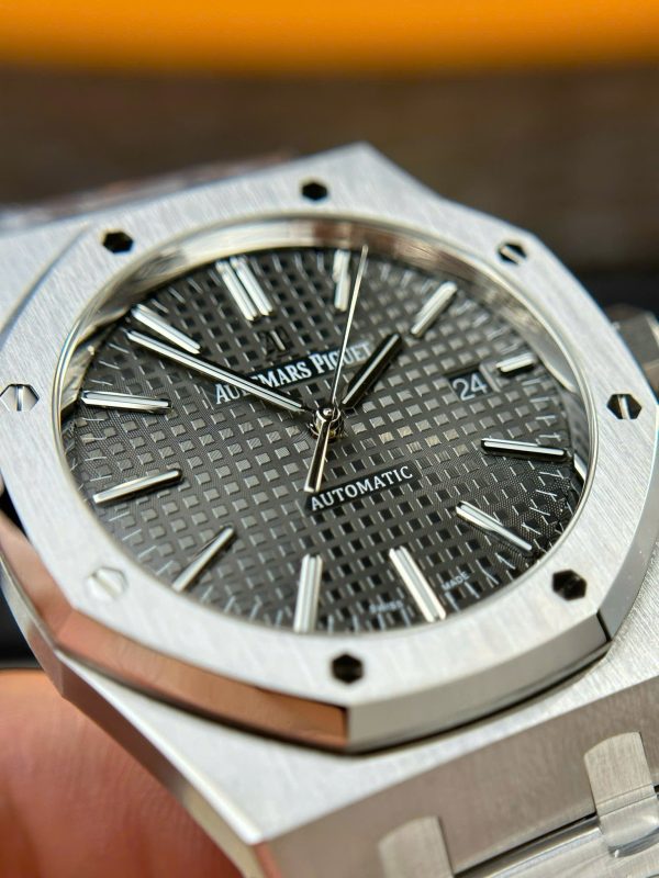 Audemars Piguet Replica Watches Royal Oak 15400ST Gray Dial APS Factory 41mm (2)