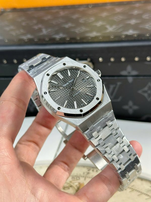 Audemars Piguet Replica Watches Royal Oak 15400ST Gray Dial APS Factory 41mm (2)