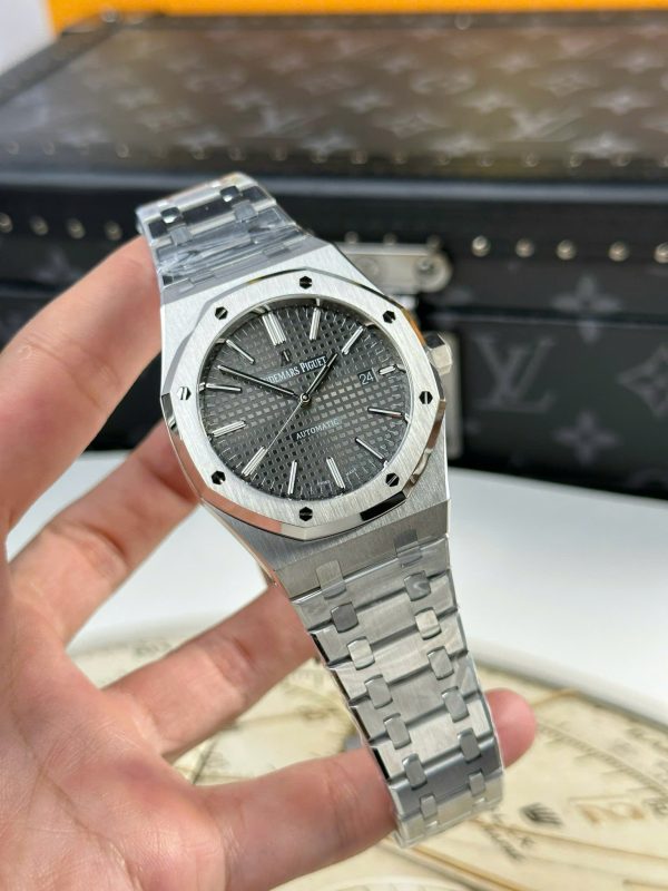 Audemars Piguet Replica Watches Royal Oak 15400ST Gray Dial APS Factory 41mm (2)