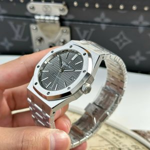 Audemars Piguet Replica Watches Royal Oak 15400ST Gray Dial APS Factory 41mm (2)