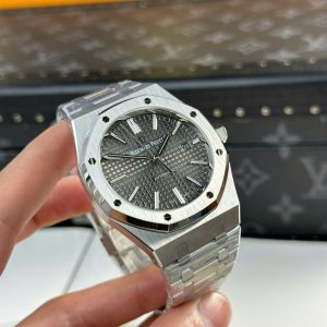 Audemars Piguet Replica Watches Royal Oak 15400ST Gray Dial APS Factory 41mm (2)