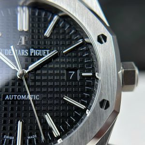 Audemars Piguet Royal Oak 15400ST Best Replica Watch Dial BLack APS Factory 41mm (3)