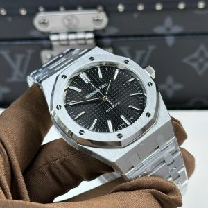 Audemars Piguet Royal Oak 15400ST Best Replica Watch Dial BLack APS Factory 41mm (3)