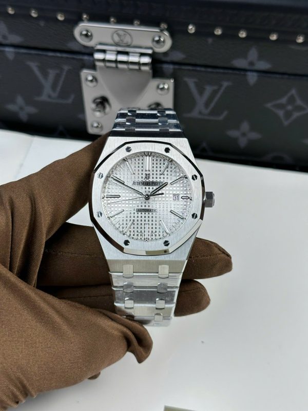 Audemars Piguet Royal Oak 15400ST Replica Watches White Dial APS Factory 41mm (2)