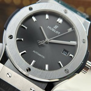 Hublot Classic Fusion Titanium Replica Watches Dial Gray JJF Factory 42mm (2)