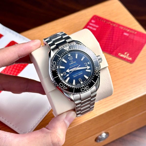 Omega Seamaster Planet Ocean 6000M Ultra Deep Replica 11 Watches Blue Dial VSF 45 (2)